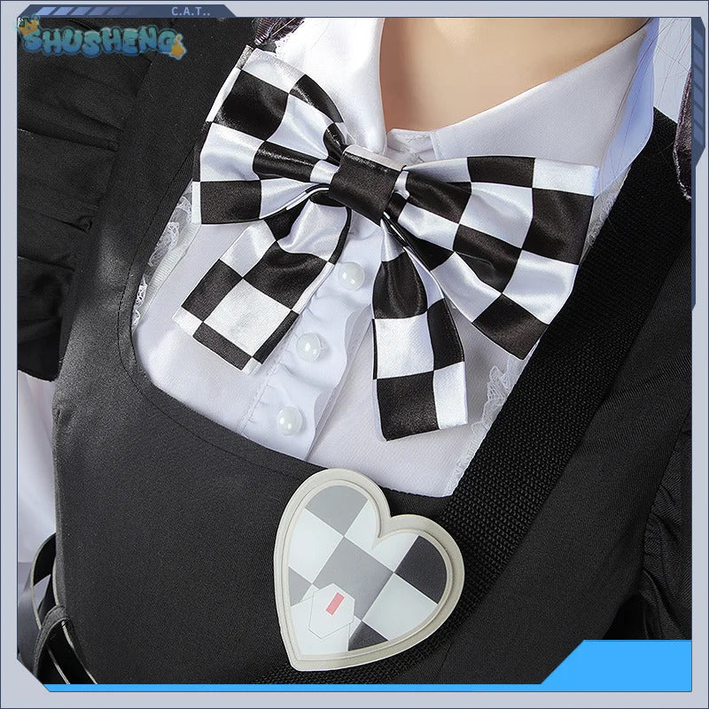 Shusheng-R NIKKE:The Goddess of Victory Cookie Cosplay Biscuit Costume Halloween Sweet Lolita Maid Dress Accessories Props Ladies Uniform