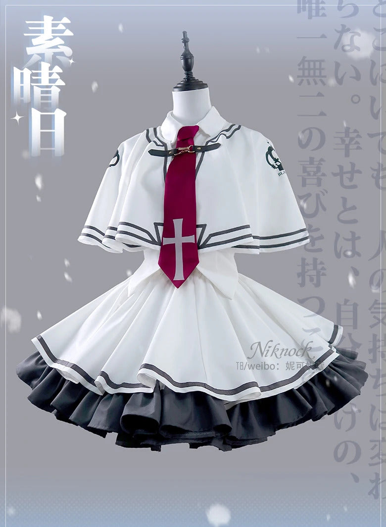 Minakami Yuki Takashima Zakuro Wonderful Everyday Down the Rabbit-Hole cosplay costume Halloween Woman Sweet JK Dress Uniform