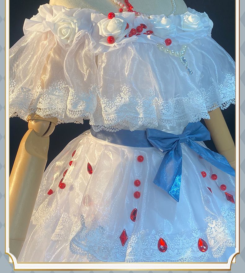 Game Identity V Bloody Queen False Hope Marie Cosplay Costume Mary Halloween Party Props