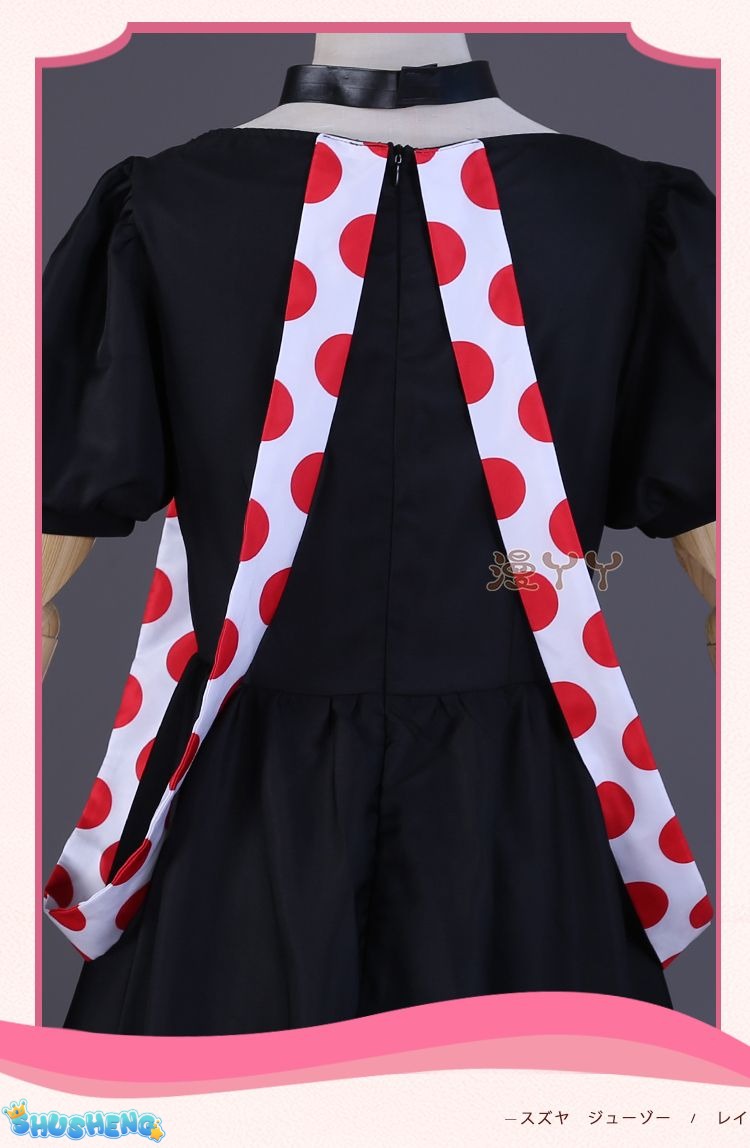 Anime Tokyo Ghoul Juuzou Suzuya Cosplay Dress Costume Halloween Suit For Women Men Outfit Carnival Party Wig Accessories