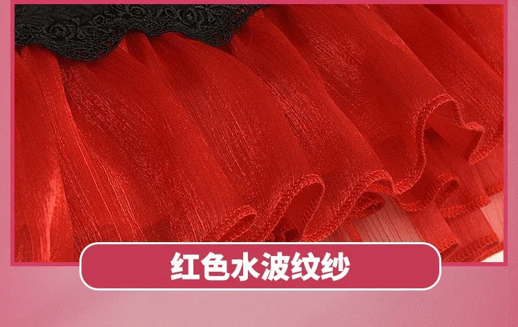 Shusheng Te Cos to Halloween Little Devil Dress Cosplay Costume Uniform Halloween Carnival Party Christmas Play Role Clothes