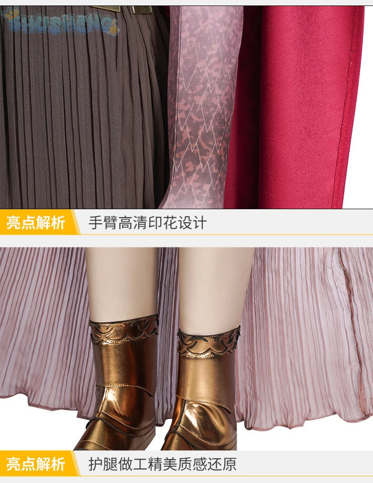 Game Elden Malenia Cosplay Suit Old Man Ring Valkyrie Same Women Malenia Dress Role Play Outfit Accessories Halloween Costumes
