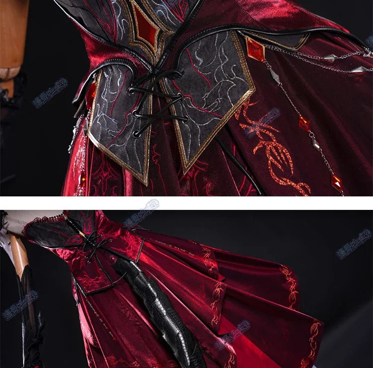 Love and Deepspace Heroines Cosplay Costume Abysm Sovereign Dress New Combat Outfit Hunter Uniform Halloween Party Women Girls