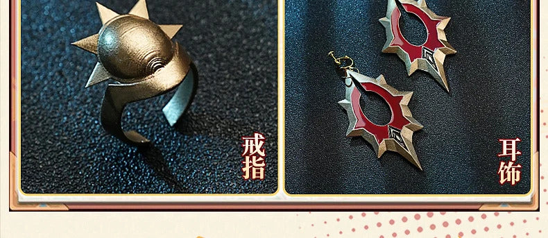 Shusheng Genshin Impact Mavuika Pyro Archon Cosplay Costume Cos Game Anime Party Uniform Hallowen Play Role Clothes Clothing