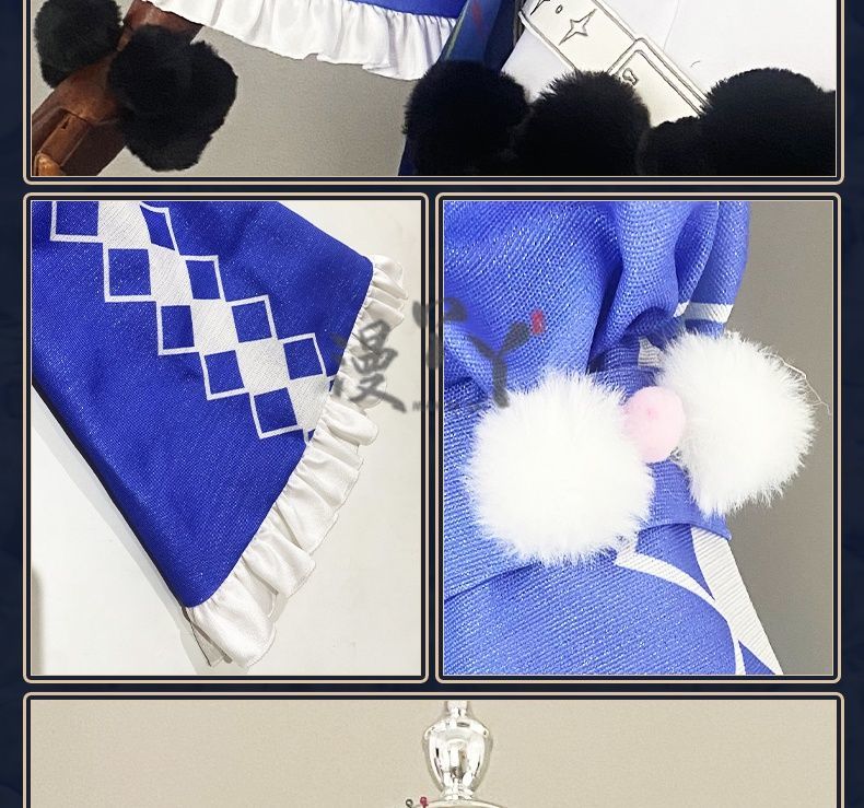 Game Wuthering Waves ROCCIA Cosplay Costume ROCCIA Two Tail Women Girl Halloween Performance Stage Roleplay Uniform