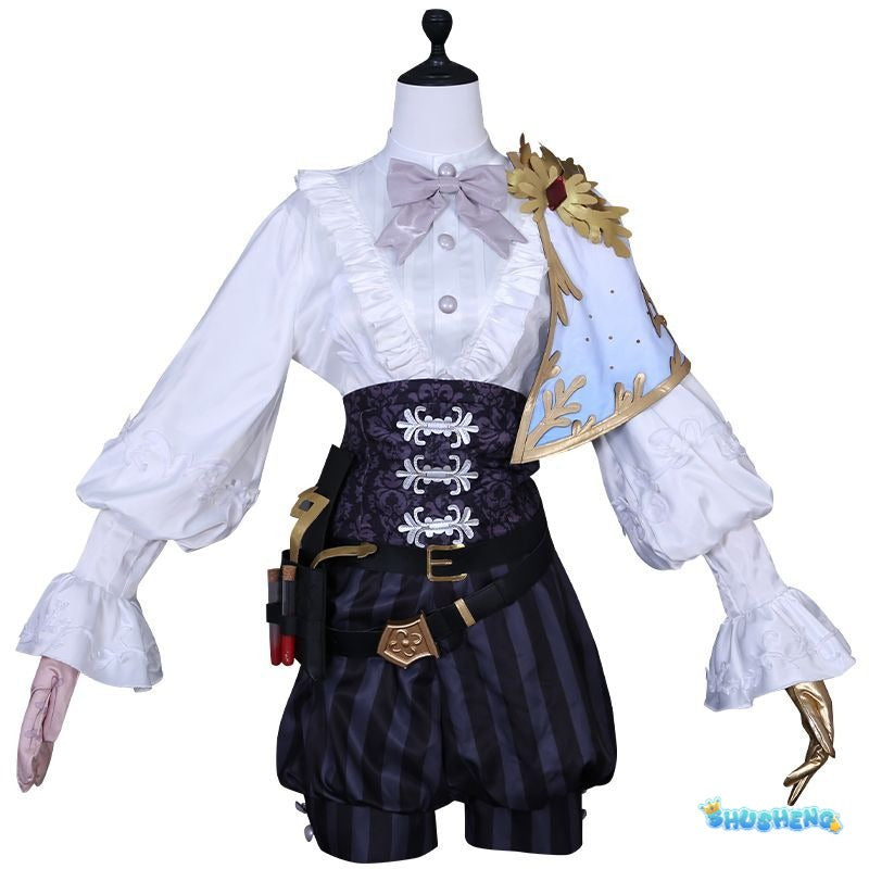 Edgar Valden Cosplay Costumes Identity V Costume Game Painter Golden Ratio Sweet Uniform Halloween Party Role Play Clothing
