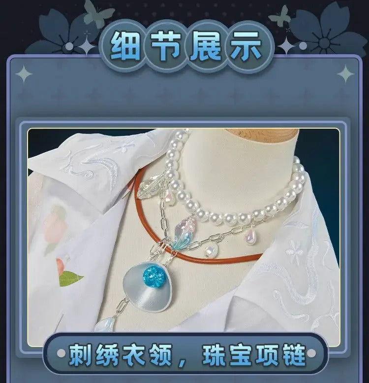 Identity Ⅴ Joseph Desaulniers Photographer Cosplay Costume Halloween summer beach casual uniform jacket shorts necklace prop set