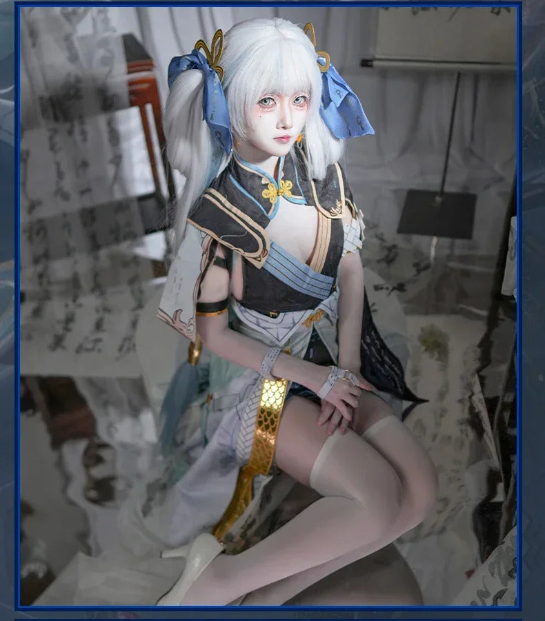 Wuthering Waves Jinhsi Women Cosplay Costume Uniform Halloween Carnival Party Christmas Play Role Clothes Clothing