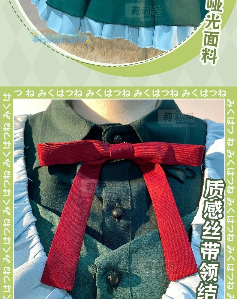 Takanashi Rikka Cosplay Love, Chunibyo & Other Delusions Costume Wig and Skirt Support Cute Lolita Party Carnival Girl man Set
