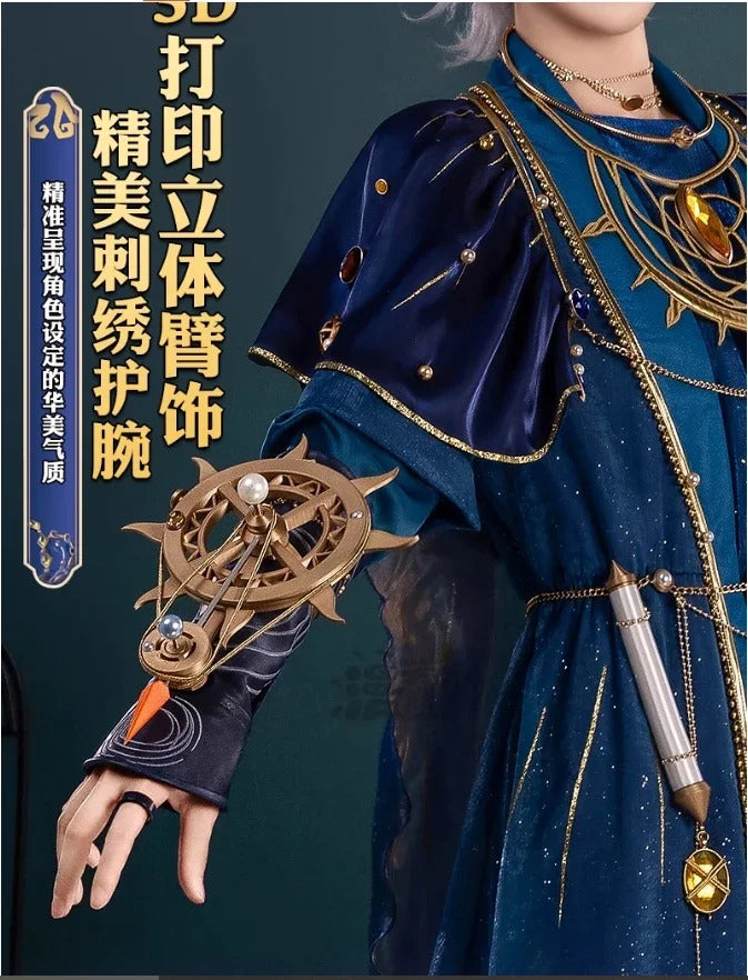 Identity Ⅴ Ada Mesmer Psychologist Emil Patient Cosplay Hengmeng Costume Halloween New Men Women Fashion Prop wig Dress Uniform