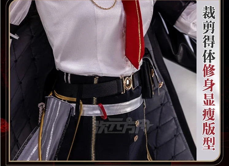 Game Wuthering Waves Zani Cosplay Costume Uniform Halloween Carnival Party Christmas Play Role Clothes Clothing