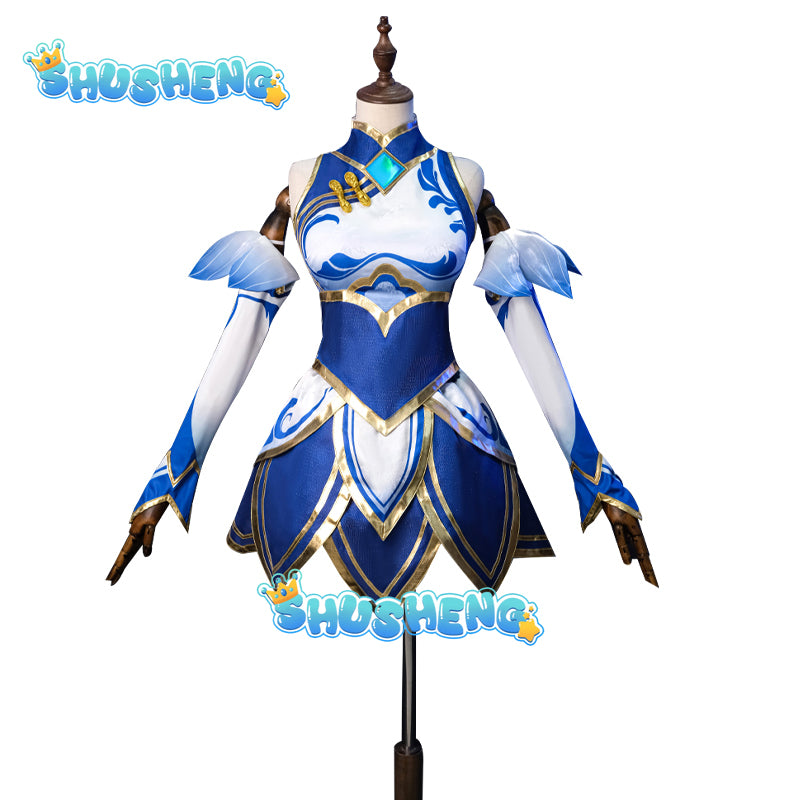 LOL Porcelain Lux Cosplay Outfits Festival Uniform Women Anime Costume Party Garment Carnival Clothes Full Sets