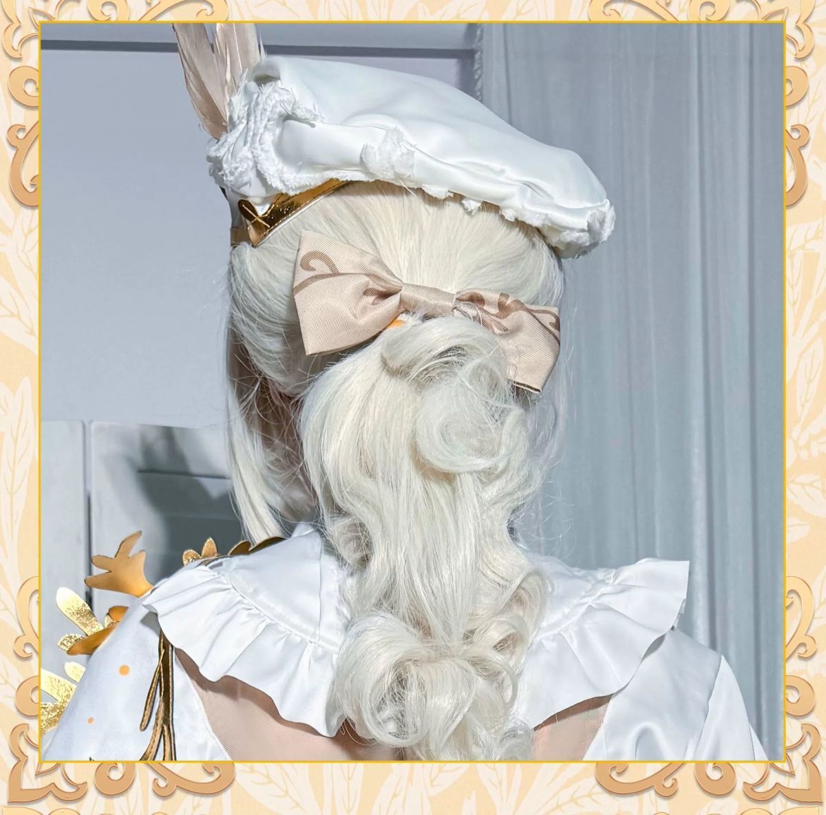 Edgar Valden Cosplay Costumes Identity V Costume Game Painter Golden Ratio Sweet Uniform Halloween Party Role Play Clothing