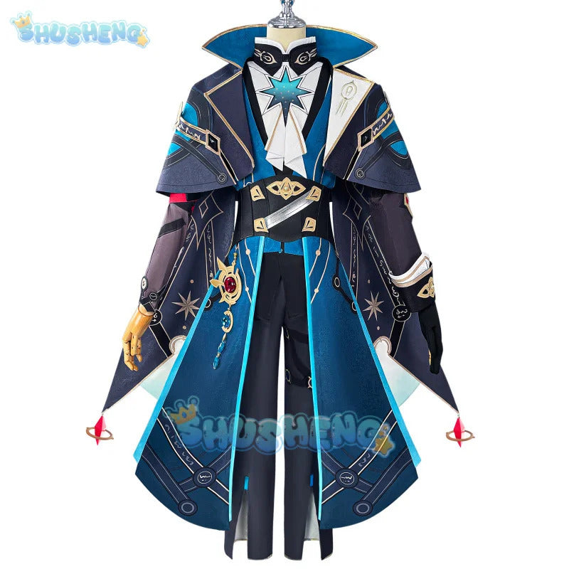Shusheng-N Honkai Star Rail Anaxagoras Cosplay Costume Uniform Halloween Carnival Party Christmas Play Role Clothes Clothing for Women