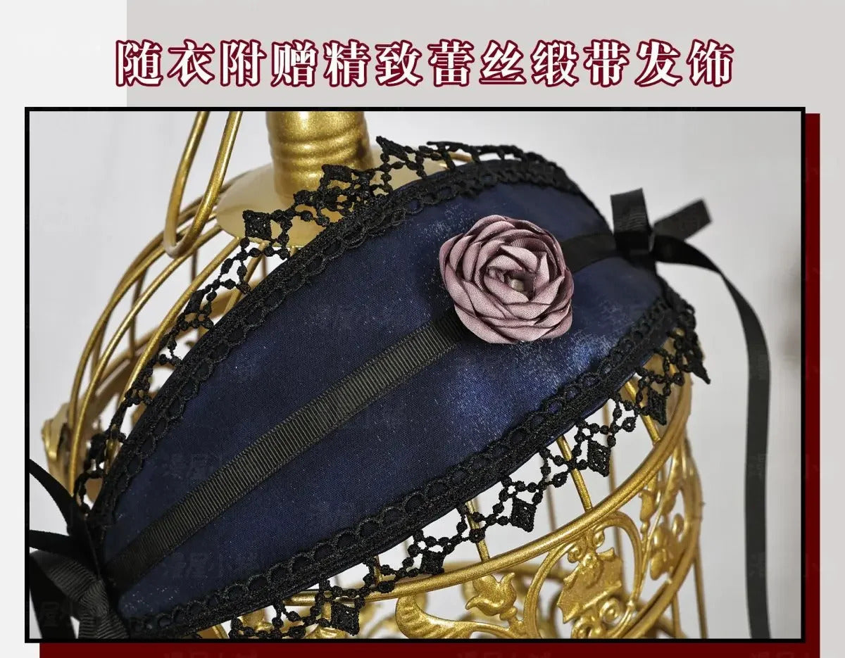 Rozen Maiden. Black Honey Cosplay CostumeGothic Lolita Uniform Halloween Carnival Party Christmas Play Role Clothing
