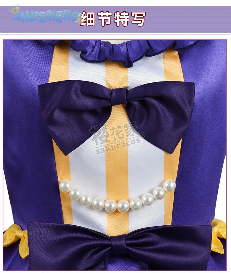 Lovelive Heanna Sumire Liella Nonfiction Cosplay Costume Necklace Accessories Gloves Socks Girl Cute Lolita Halloween Party Set