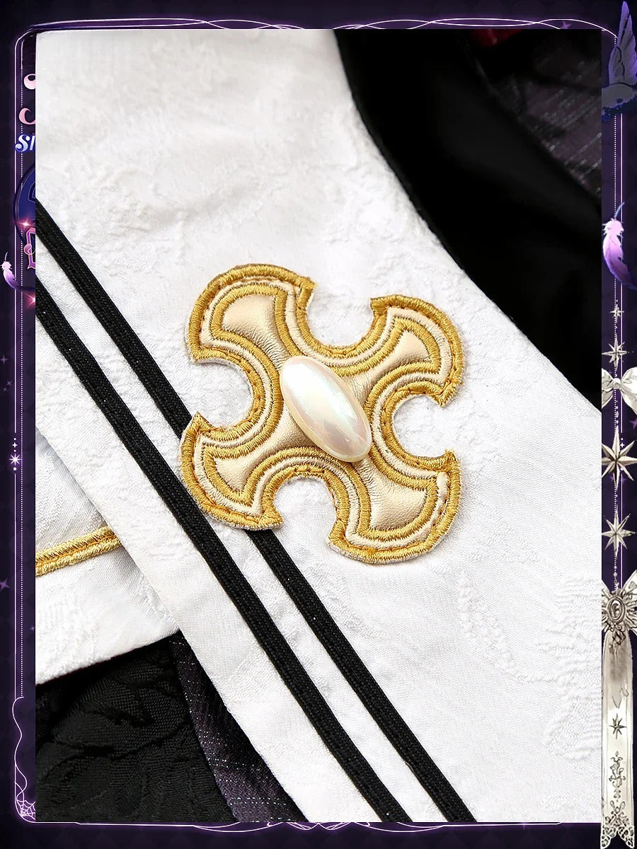 Ensemble Stars Suou Tsukasa Shinobu Sengoku Mashiro Tomoya Hanamura Fuyume Cosplay Costume Fallen Angel Uniform Halloween