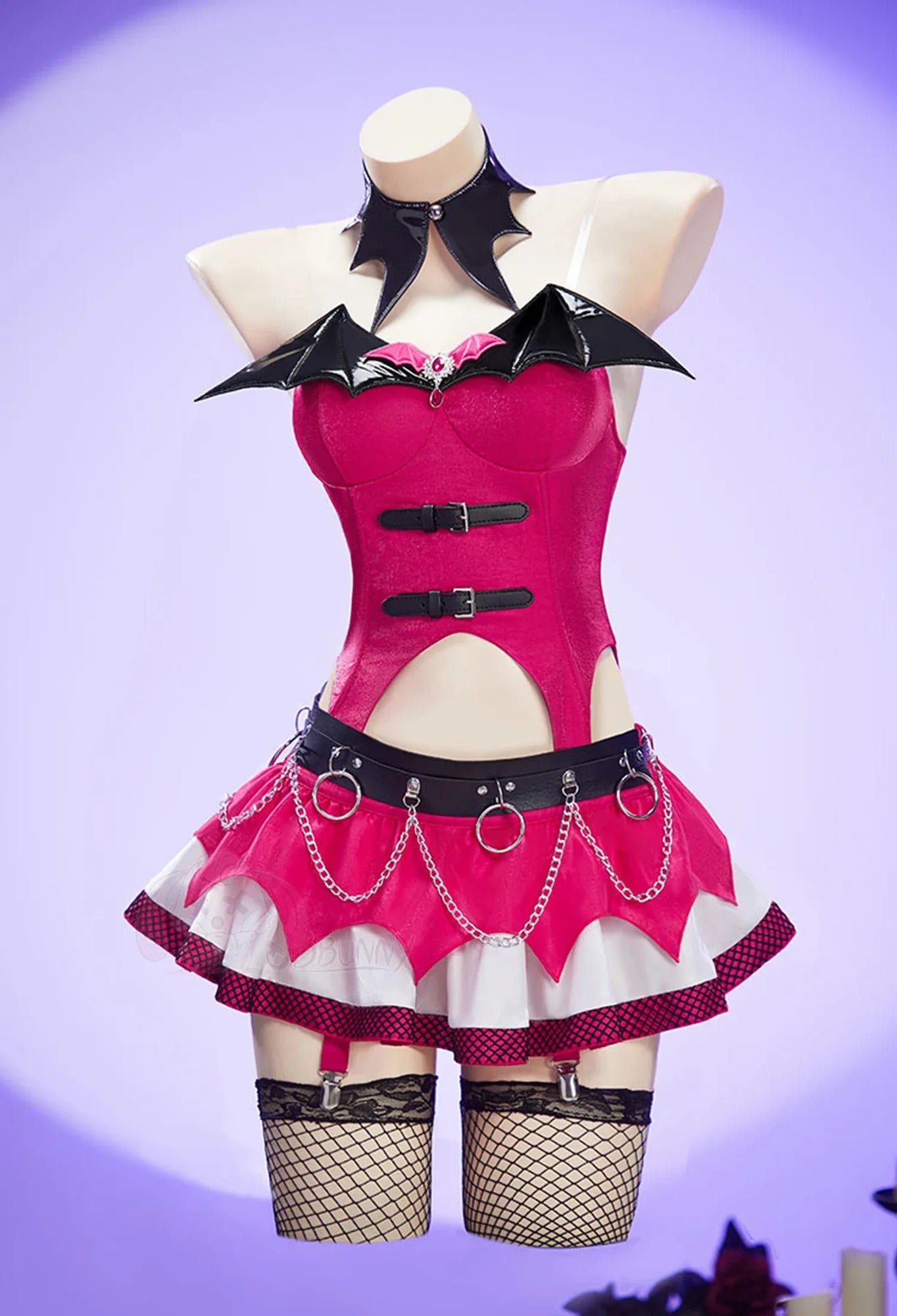 Monster Cos High Draculaura Cosplay Costume Women's Halloween party fantasy uniform dress props socks brooch earrings new set