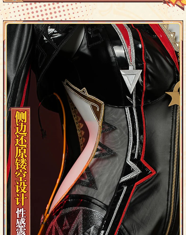 Shusheng Genshin Impact Mavuika Pyro Archon Cosplay Costume Cos Game Anime Party Uniform Hallowen Play Role Clothes Clothing