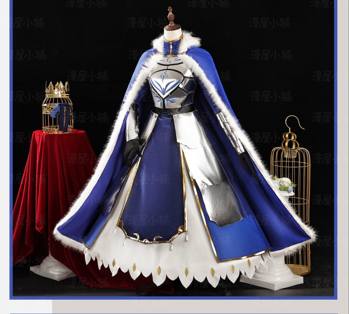 Saber Cosplay Costume Game Fate/Stay Night Cosplay DUDU-SR Artoria Pendragon Saber Women Costume Armor Arutoria Halloween FGO