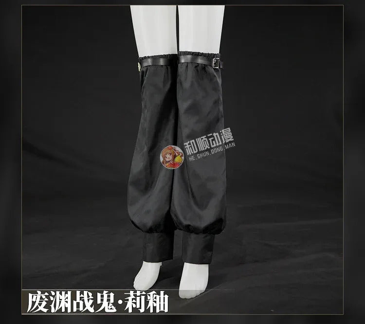 Anime GACHIAKUTA Giver Riou Cosplay Costume Coat pants belt props wig set Halloween party men's and women's casual New uniforms