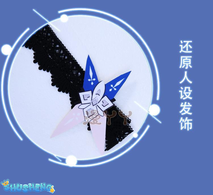Anime Genshin Impact Eula Game Suit Uniform Cosplay Costume Halloween Carnival Costume For Women