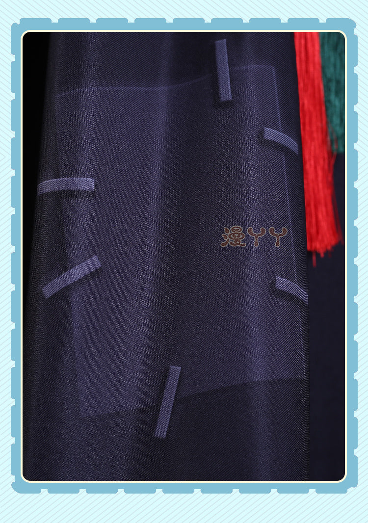 Identity V Qi Shiyi Antiquarian Game Suit Cheongsam Uniform Cosplay Costume Halloween Party Outfit Women