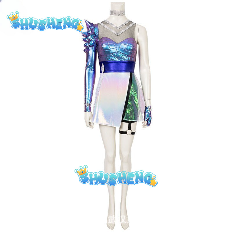 Game LOL Ahri cosplay sexy dress Halloween party female cosplay dress