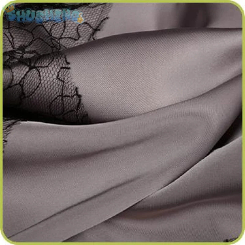 Game Path to Nowhere Cosplay Vautour Blue Costume Sexy silk long skirt jacket accessories Halloween party Blue Vautour uniform