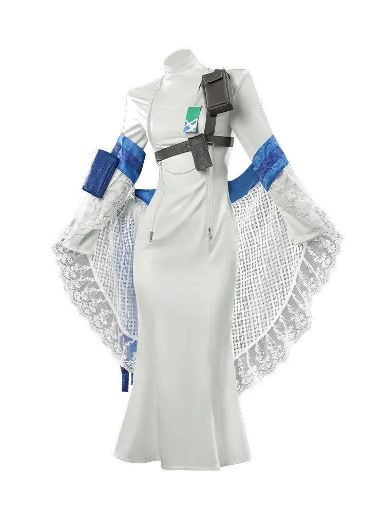 NIKKE:The Goddess of Victory Arkana Cosplay Costume Dress shawl shoulder strap ring prop set Halloween new elegant Woman uniform