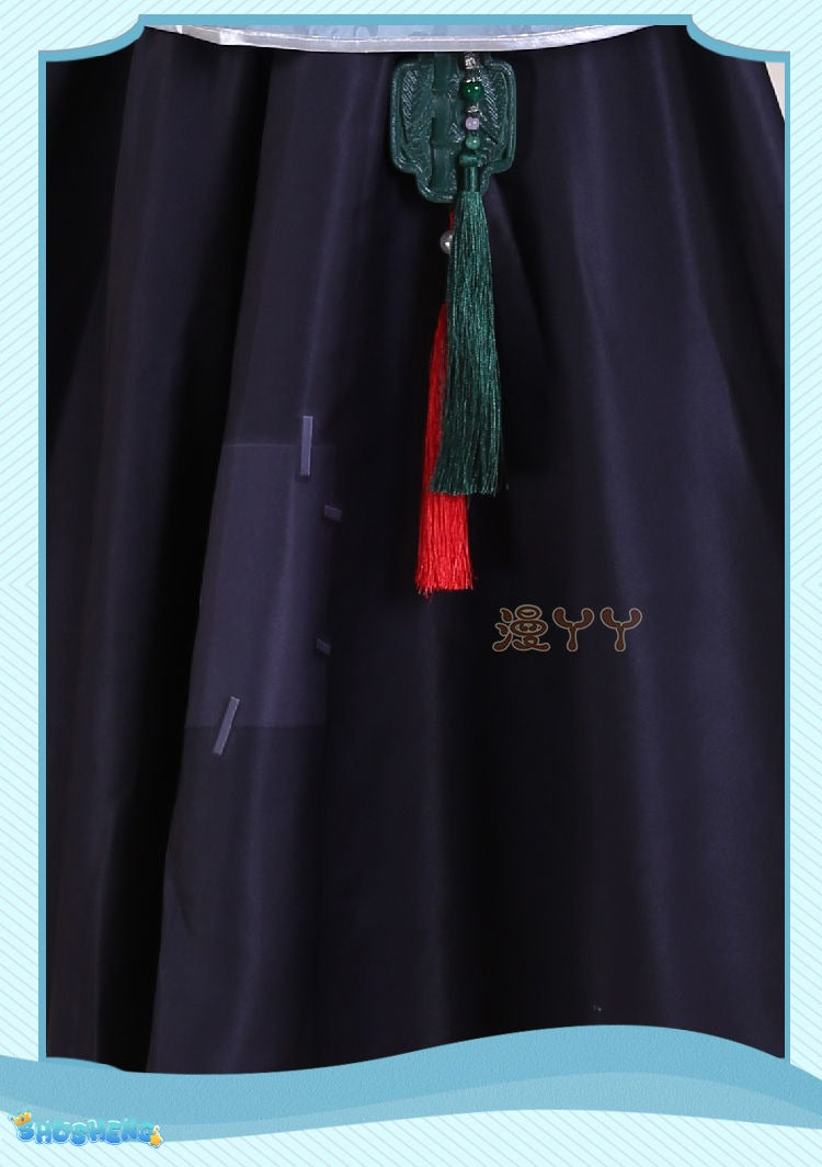 Identity V Qi Shiyi Antiquarian Game Suit Cheongsam Uniform Cosplay Costume Halloween Party Outfit Women
