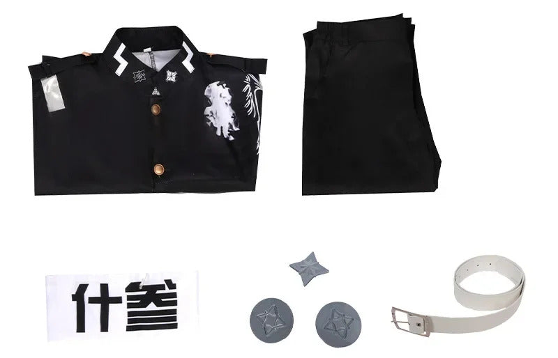 Amemiya Darumi Sizuhara Hiruko Sumino Takumi Omokage Yugamu The Hundred Line -Last Defense Academy cosplay Halloween costume set