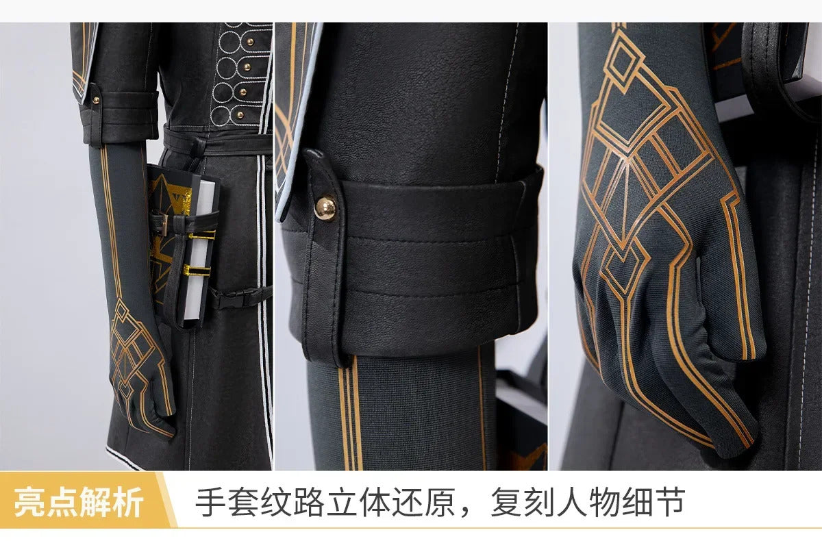 Game Clair Obscur: Expedition 33 Lyu Nie Cosplay Costume Uniform Halloween Carnival Party Christmas Play Role Clothes Clothing