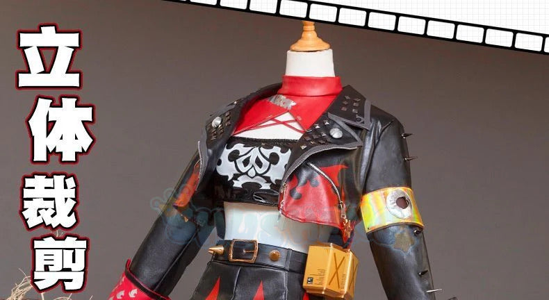 Shusheng Zenless Zone Zero Burnice Whita Game Suit Lovely Uniform Cosplay Costume Halloween Party Role Play Outfit Women S-XXL