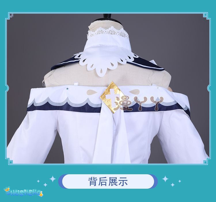 Barbara Cosplay Genshin Impact Costume Adult Carnival Uniform Anime Halloween Party Costumes Masquerade Women Game