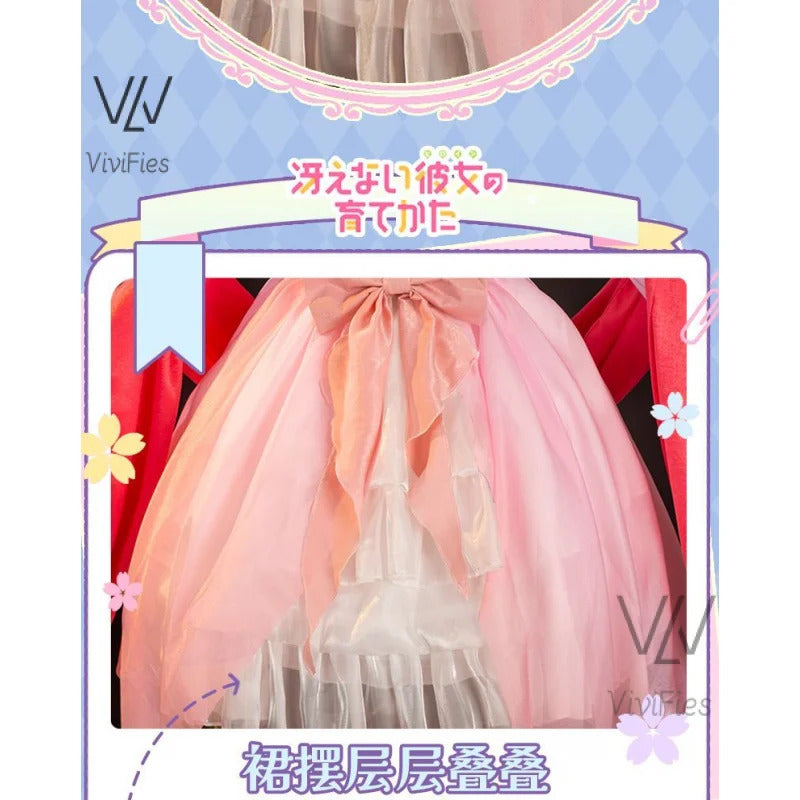 IN STOCK Saekano: How To Raise A Boring Girlfriend Cosplay Costumes Utaha Clothes Katou Megumi Uniforms Women Halloween
