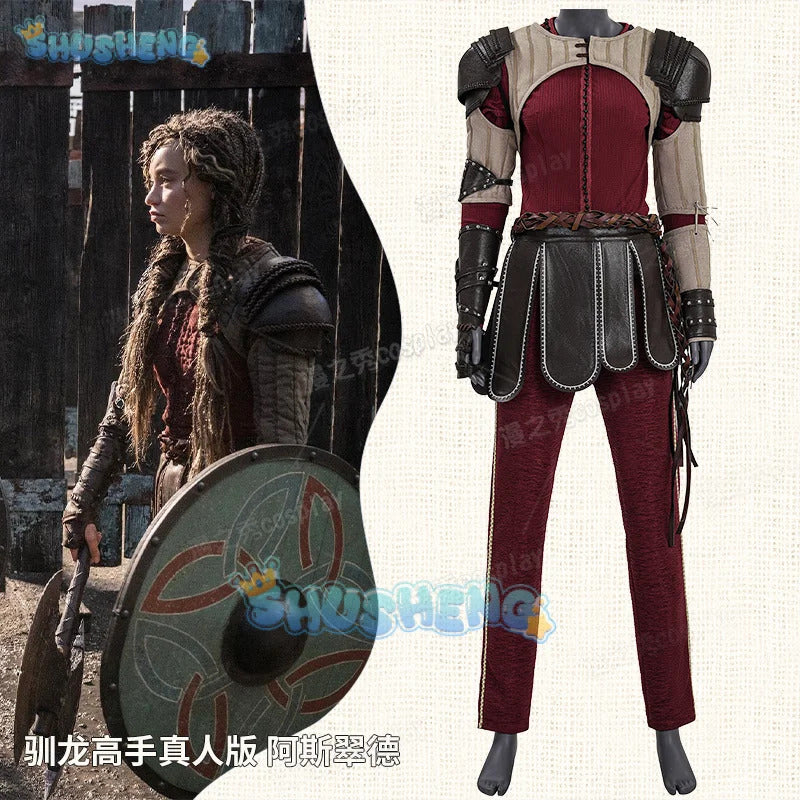 How to Train Your Dragon Astrid Cosplay Costume Uniform Halloween Carnival Party Christmas Play Role Clothes Clothing for Women