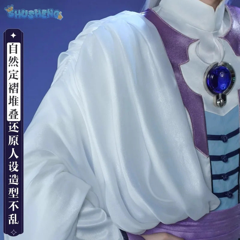 Cardcaptor Sakura Yue Tsukishiro Yukito Cospaly Costume Halloween Carnival Men Women New Fashion Uniform Coat Pants Earrings Set