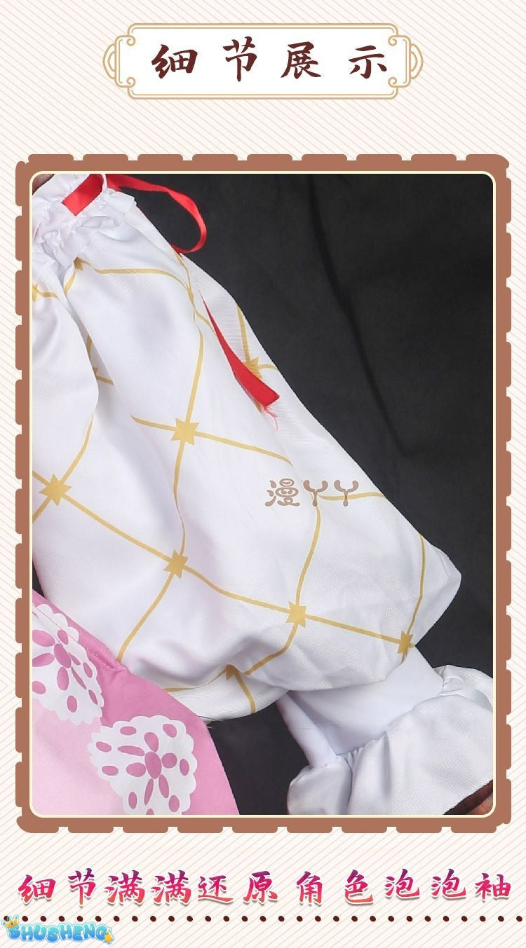 Anime Strawberry Miku 15th Anniversary Cosplay Costume Miku Lovely Lolita Dress Women Halloween Uniform Party Fancy Dress