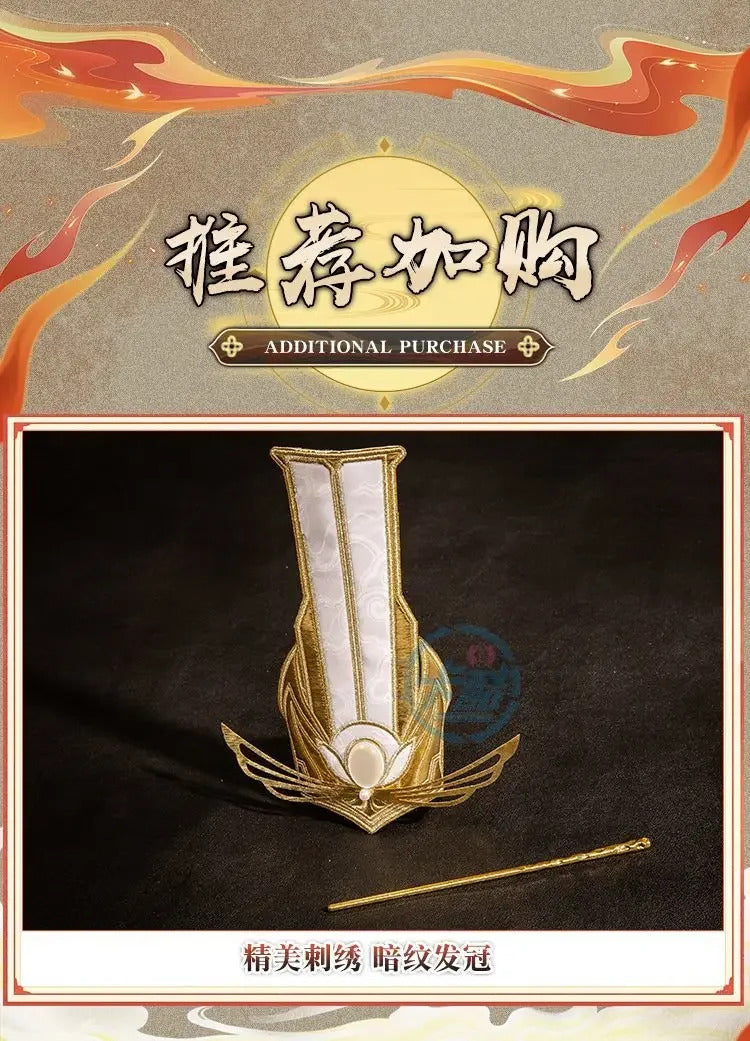 Novel Heaven Official's Blessing Xie Lian Cosplay Costume Chinese style fashion Prince's outfit Halloween party men women set