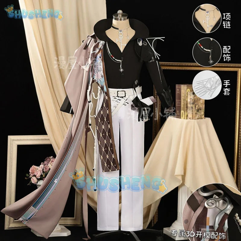 Arknights Thorns the Lodestar Cosplay Costume Uniform Halloween Carnival Party Christmas Play Role Clothes Clothing
