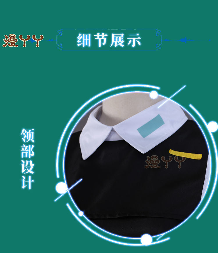 Hatsune Miku Black White Maid Apron Dress Uniform Outfit Anime Cosplay Costumes