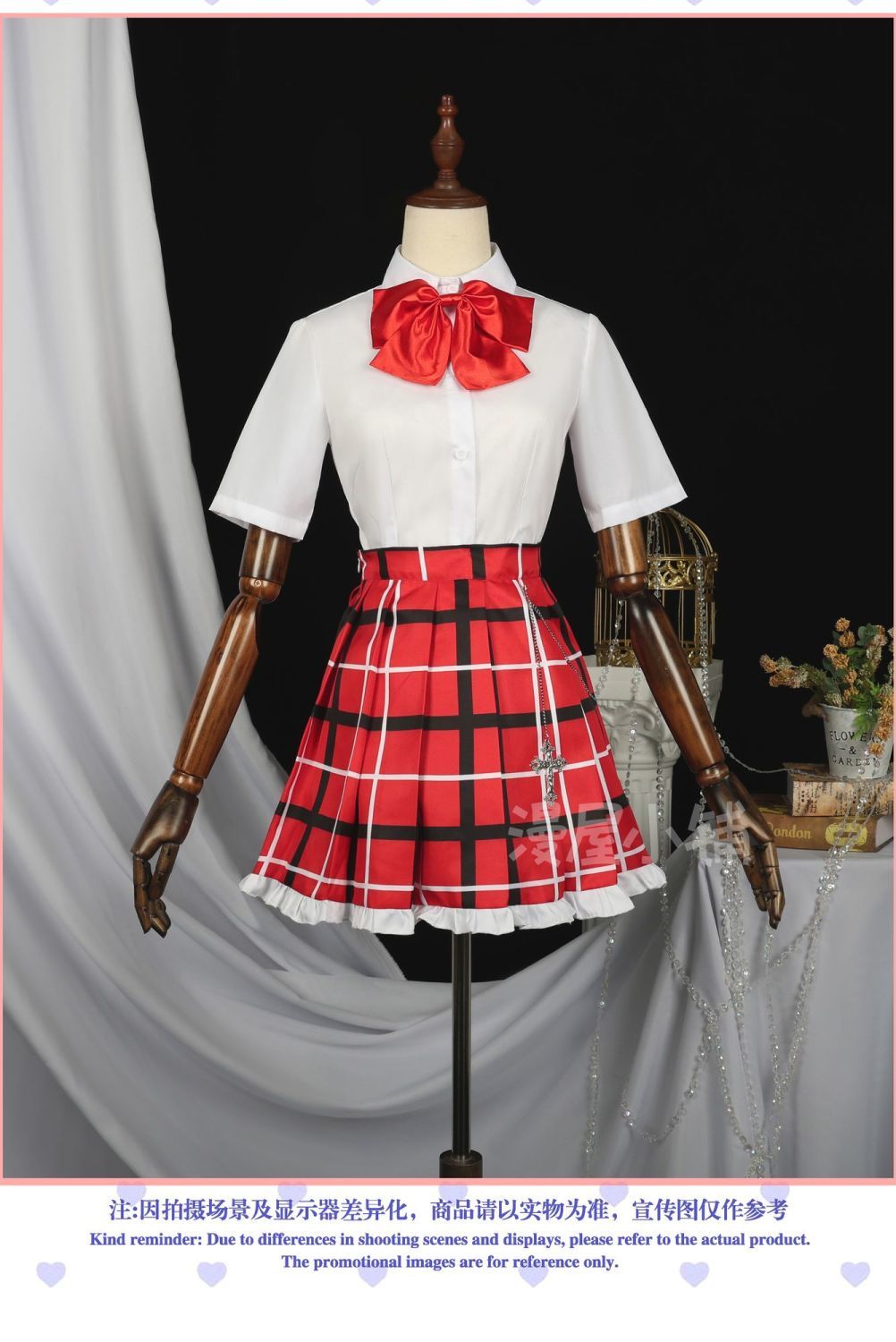 Anime Love Chunibyo Other Delusions Takanashi Rikka Dekomori Sanae Cosplay Costume Wig Adult Woman Skirts Uniform Suit Halloween