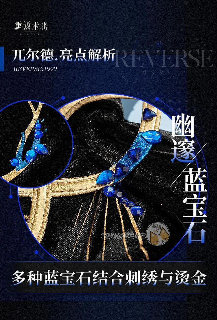 Reverse:1999 Urd Cosplay Costume Uniform Halloween Carnival Party Christmas Play Role Clothes Clothing for Women