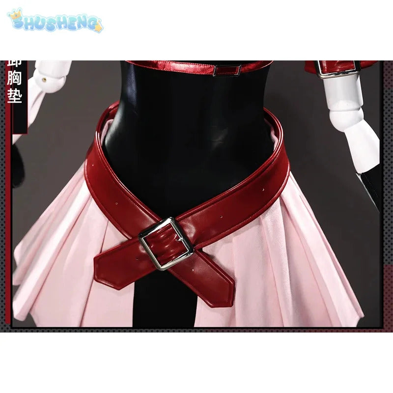 Fate Testarossa Harlaown Magical Girl Lyrical Nanoha Fate Cosplay Lightning 01 Costume Halloween women dress props wig new set