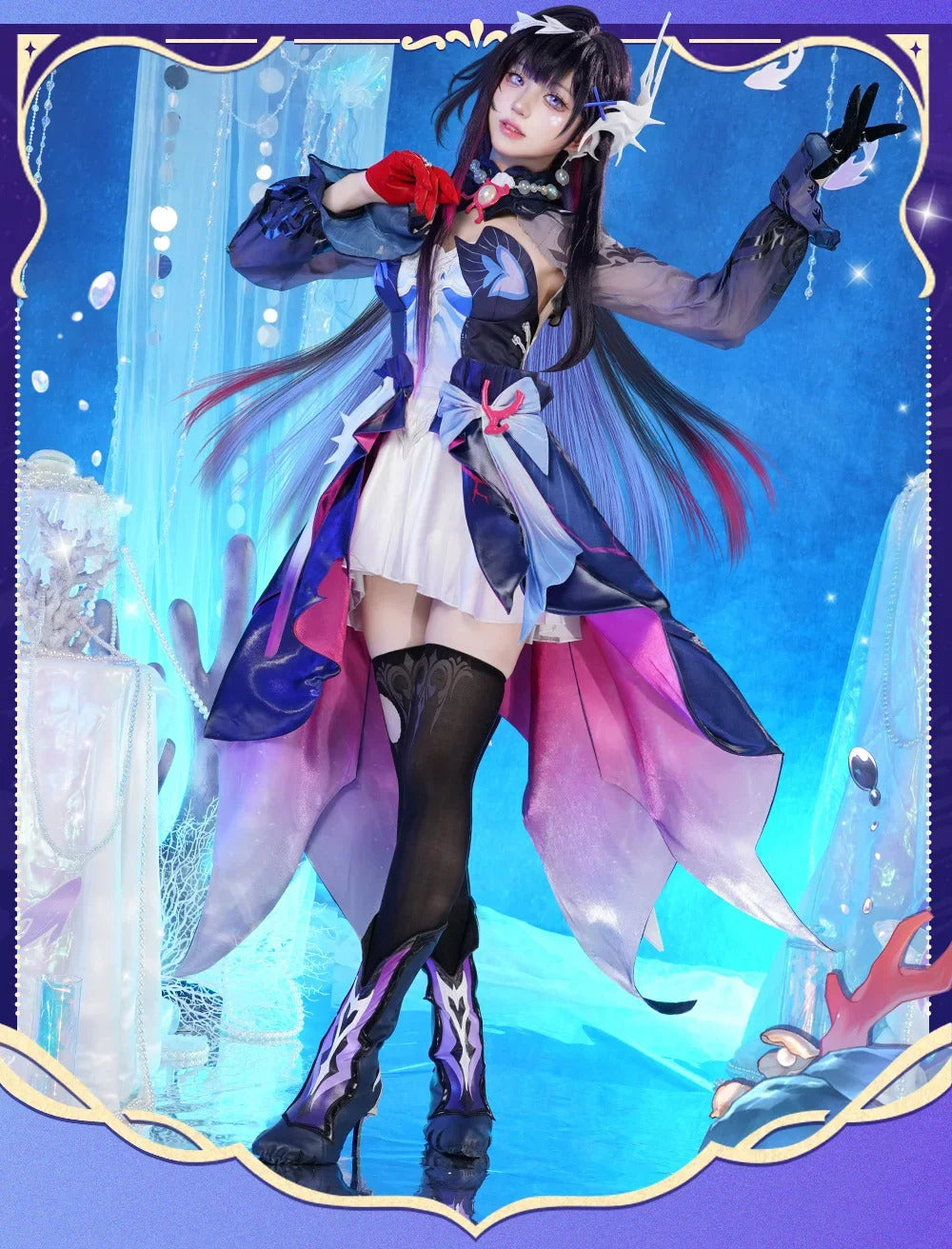 Game Honkai:Star Rail Helektra Cosplay Costume Uniform Halloween Carnival Party Christmas Play Role Clothes Clothing for Women