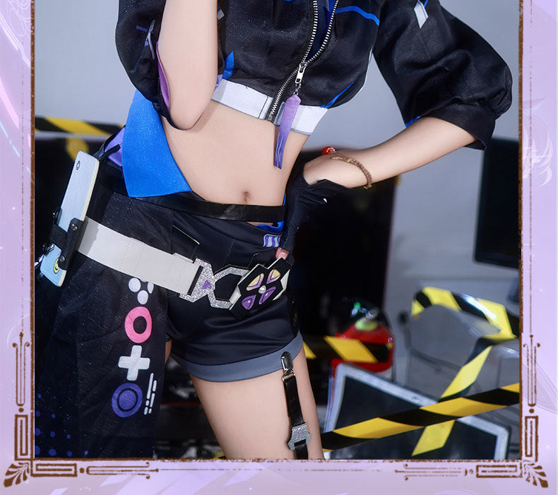 Silver Wolf Cosplay Costume Honkai Star Rail Carnival Uniform Anime Halloween Costumes Women Game