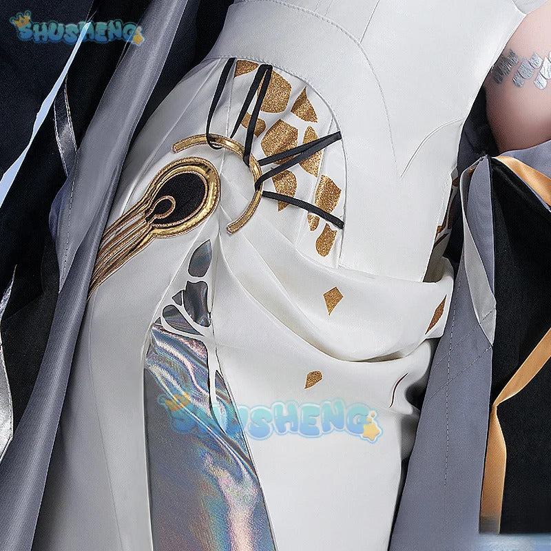 Reverse:1999 Hissabeth Cosplay Costume Uniform Halloween Carnival Party Christmas Play Role Clothes Clothing for Women