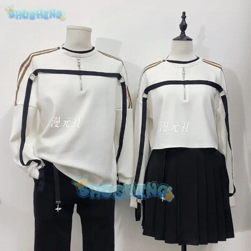 Love and Deepspace Caleb Heroines Cosplay Costume Cotton regular wear Uniform Halloween Carnival Party Christmas Play Role