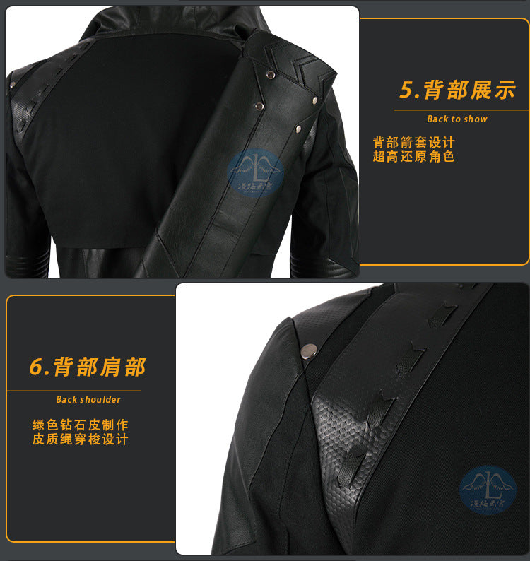 TV Surper Hero Carnival Halloween Adult Superhero Oliver Cosplay Queen Costume Arrow Battle Suits Green Outfit Arrow Hero